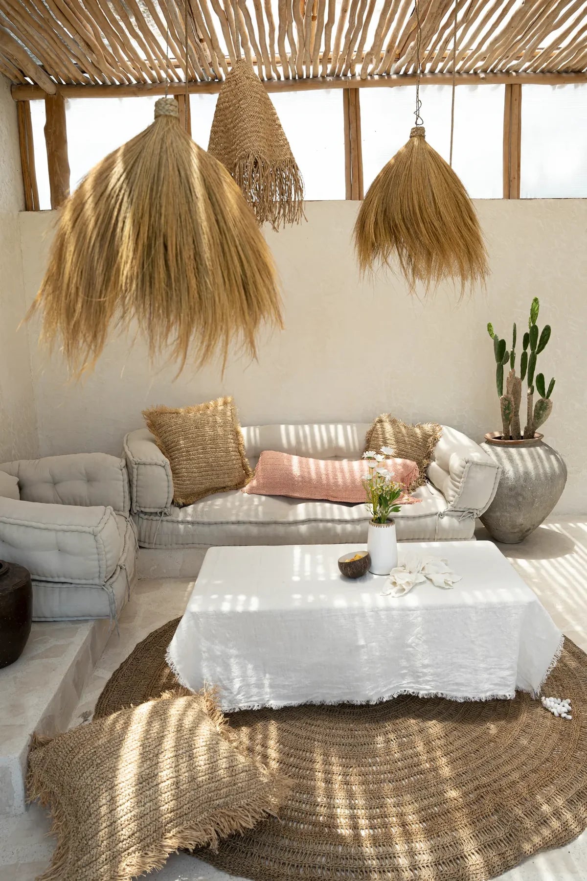 L'Abat-jour Rayung Hut - Naturel - L