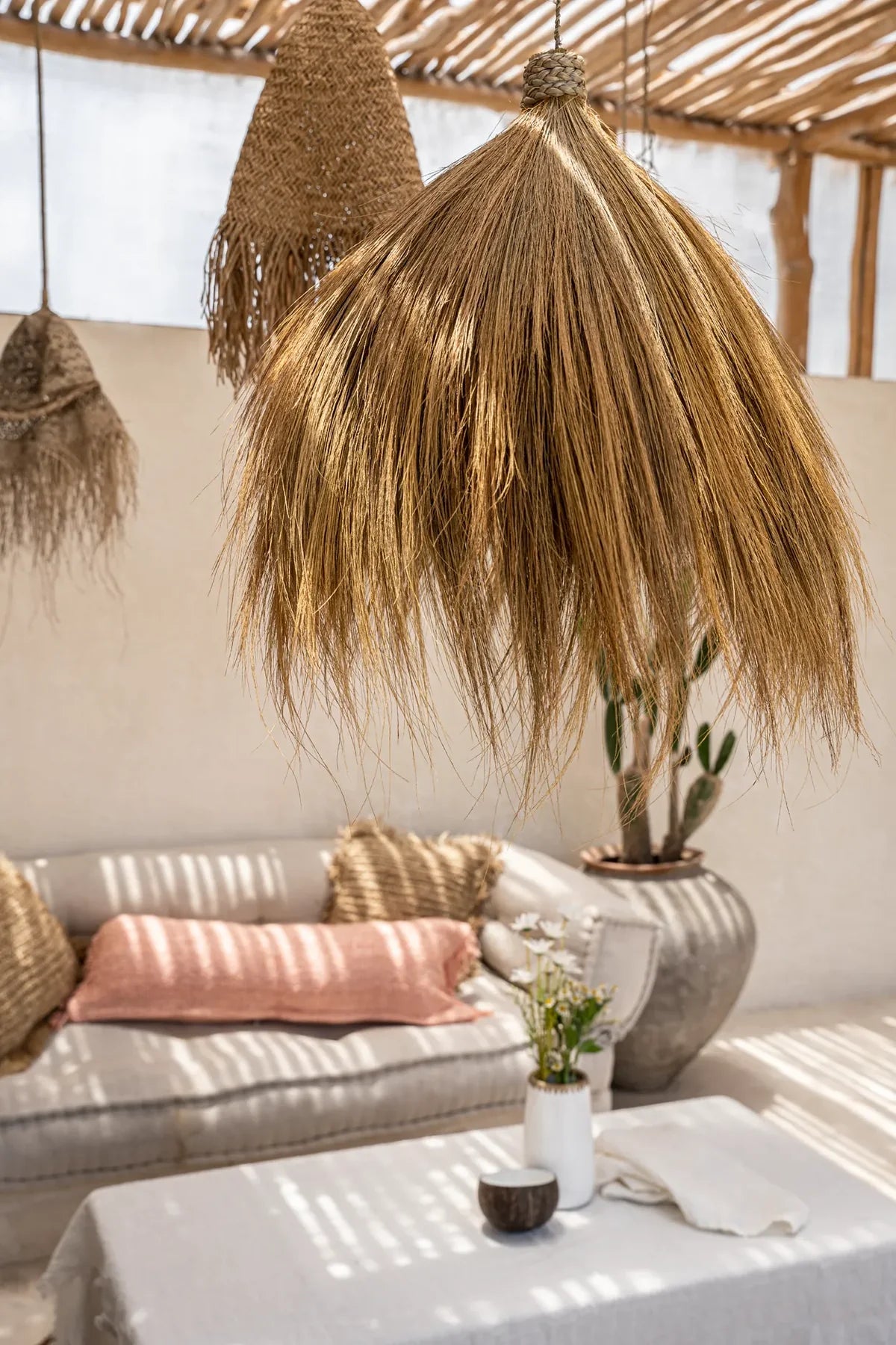 L'Abat-jour Rayung Hut - Naturel - L