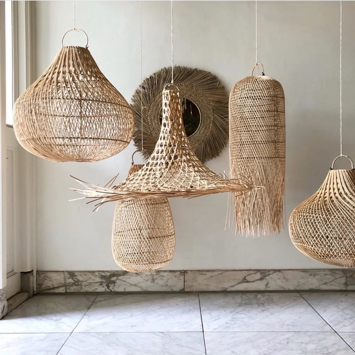 L'Abat-jour Squid - Naturel - M