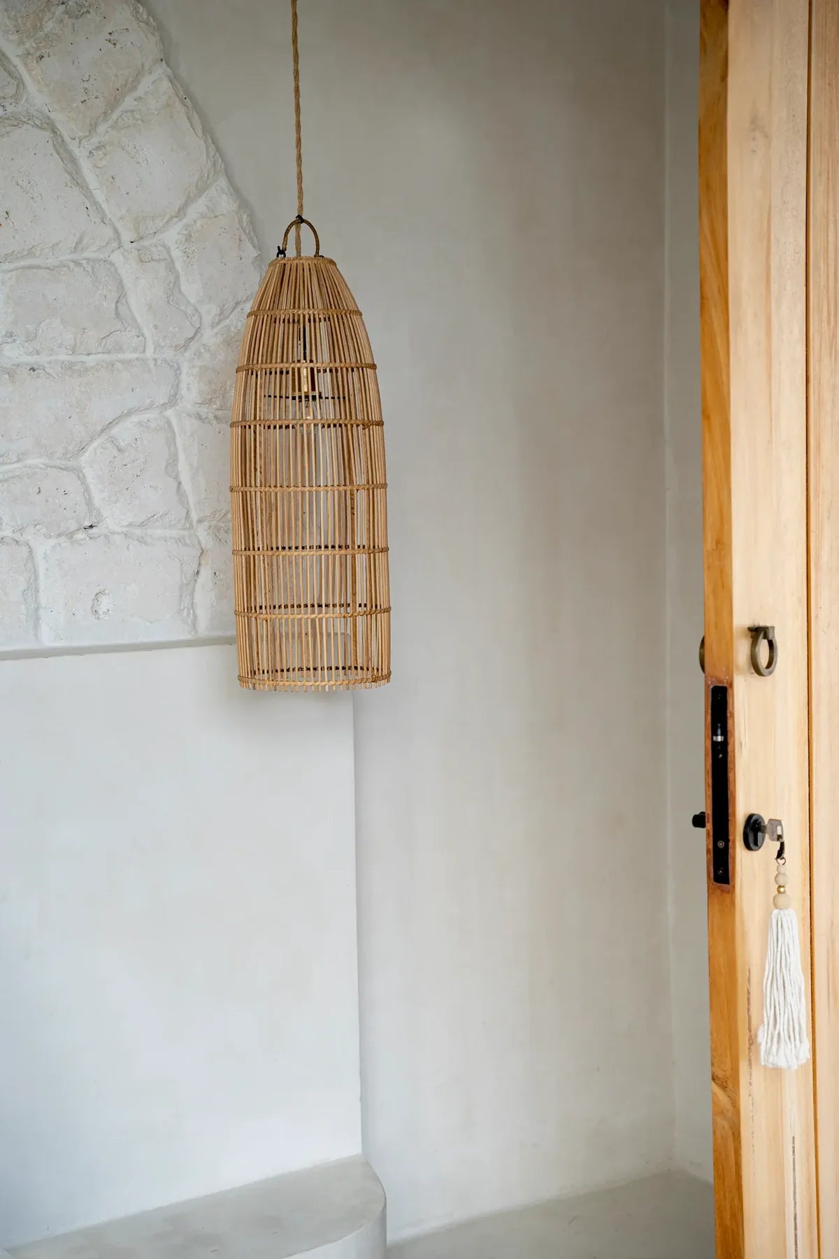 L'Abat-jour Fish Trap - Naturel - M
