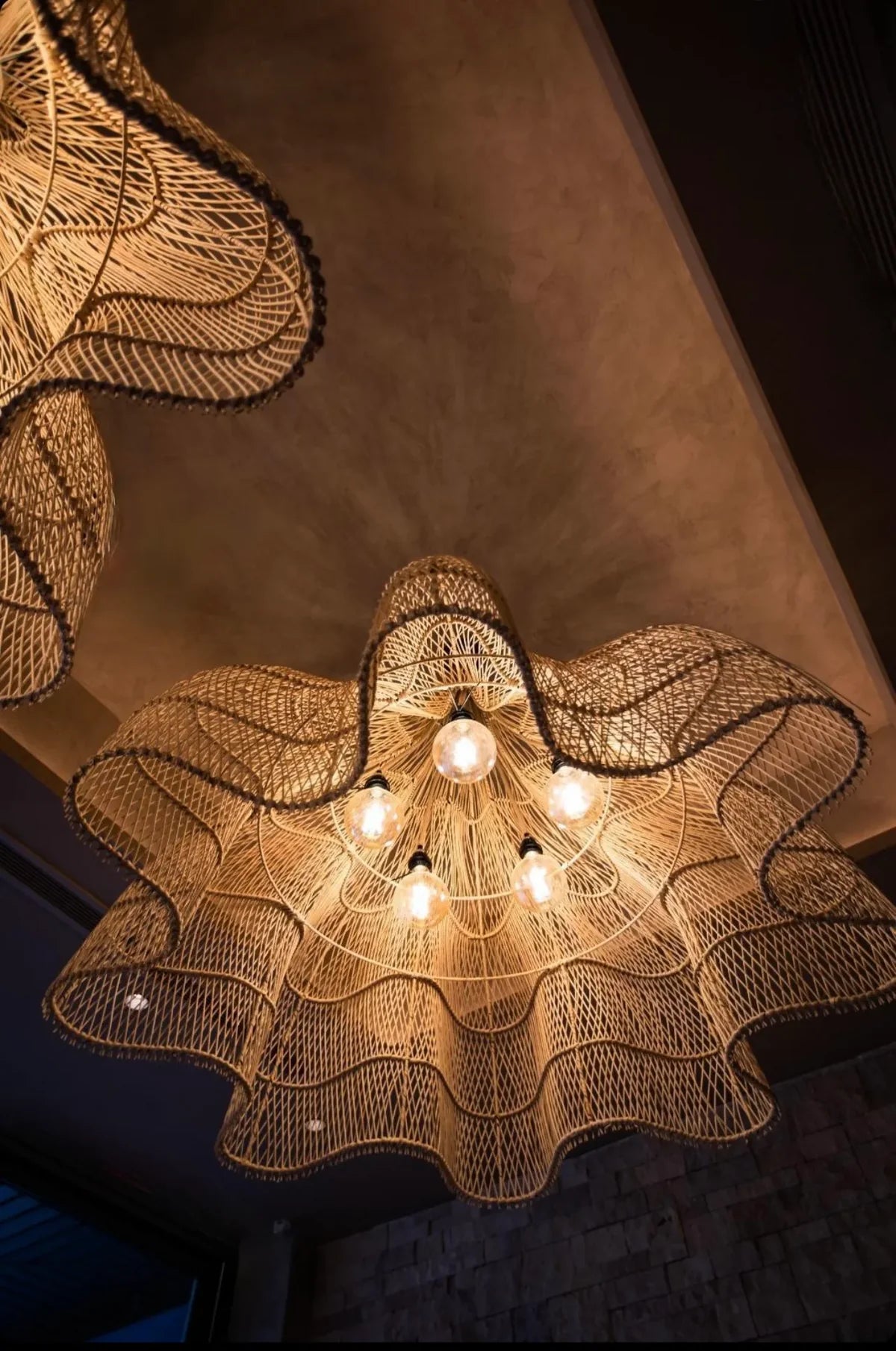 Le Pendentif Fouetté - Naturel - XXL