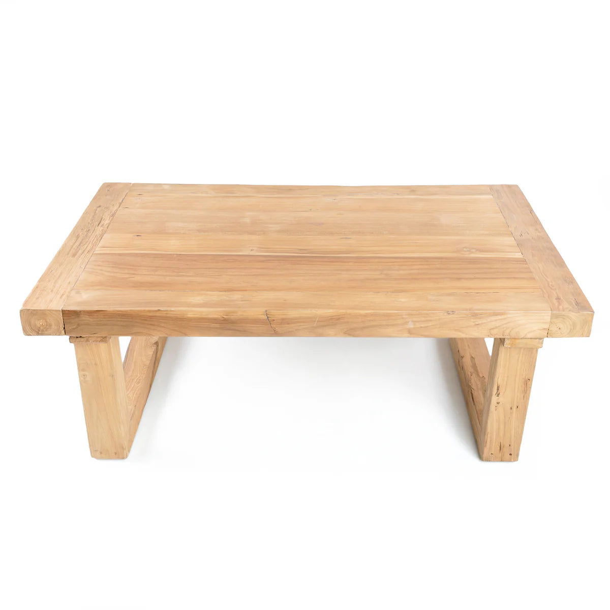 La Table Basse en Teck Recyclé - Naturel