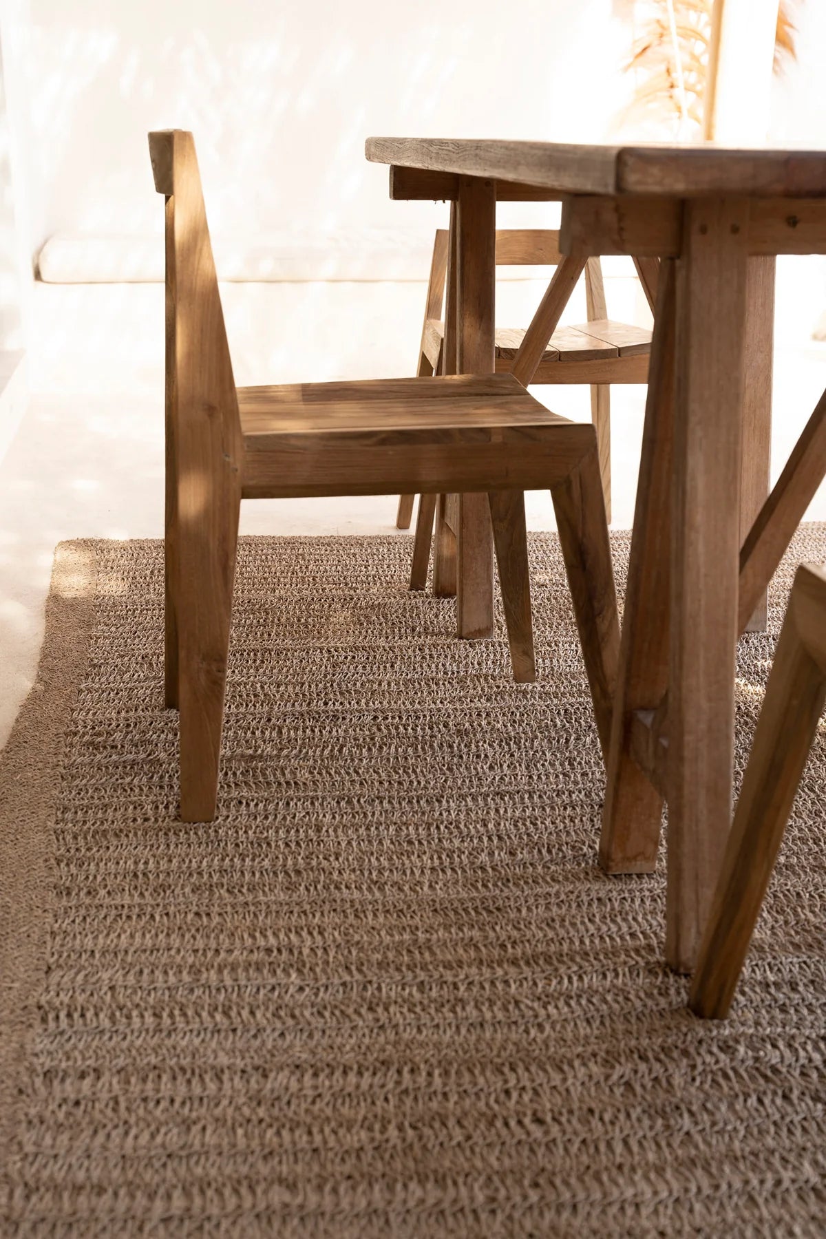 La Chaise de Salle à Manger Paxi - Naturel - Extérieur