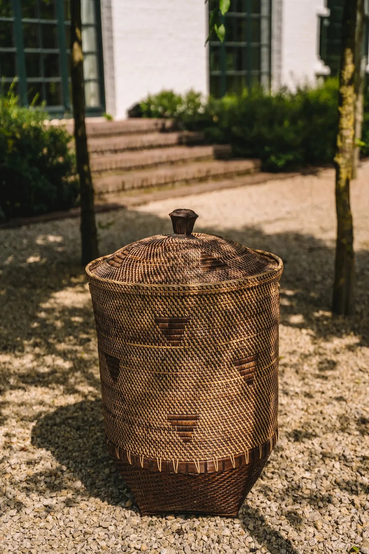 Le Panier à Linge Colonial - Brun Naturel - XL