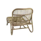 KIM - chaise-longue - rotin - L 66 x W 118 x H 77 cm - naturel