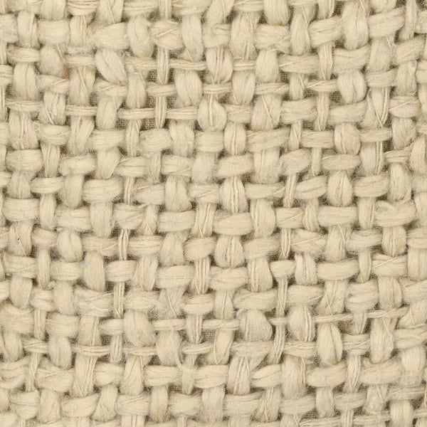 ASHRAM - tabouret - coton / bois - DIA 35 x H 46 cm - sable