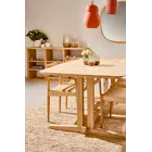 ALMA - table - savonné - chêne - L 240 x W 105 x H 76 cm - naturel