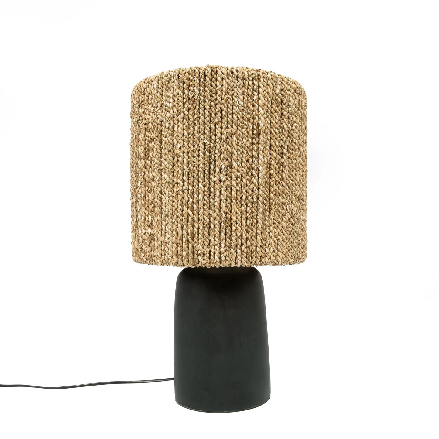 Lampe de table Chalki – Noir Naturel