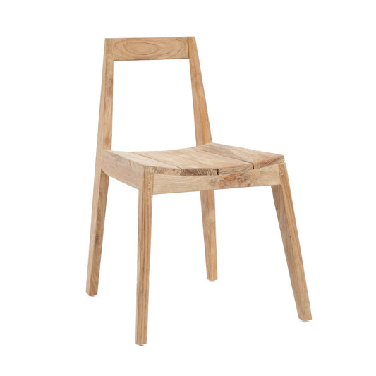 La Chaise de Salle à Manger Paxi - Naturel - Extérieur