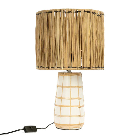 La Lampe de Table Molokai - Blanc Naturel