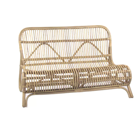 KIM - fauteuil - rotin - L 118 x W 80 x H 77 cm - naturel